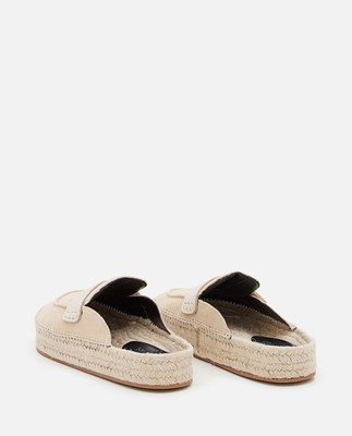 Pre-owned Jw Anderson J.w. Anderson Suede Espadrilles In Beige