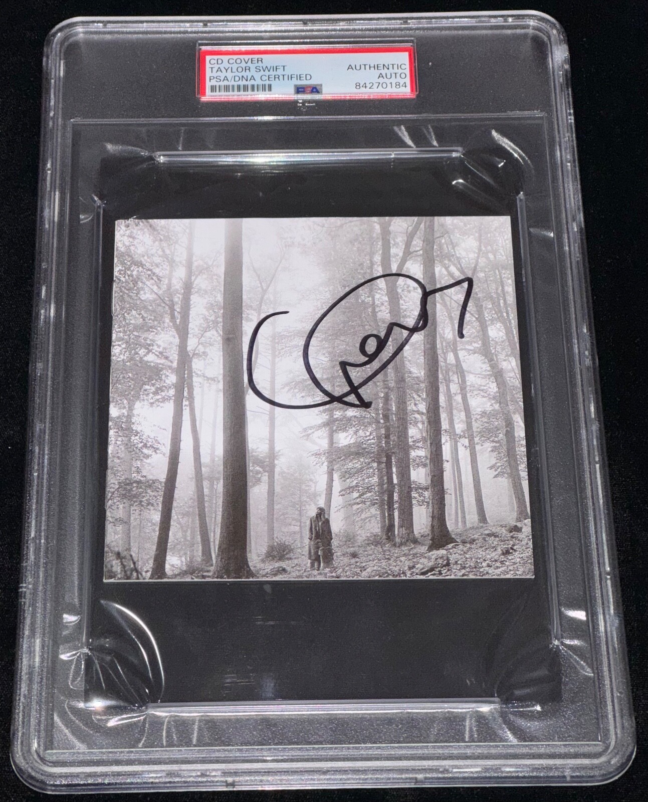Taylor Swift ＊【folklore】＊サイン入りCD＊ハート Taylor Swift Signed Autographed 