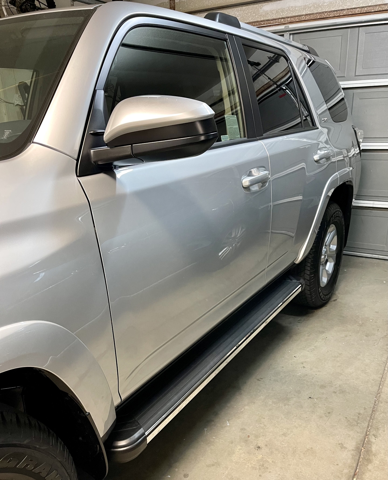 OEM TOYOTA 4RUNNER SR5 BLACK CHROME RUNNING BOARDS FITS 20142024 eBay