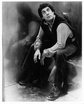 1978 s BLAKE'S 7 leader in lockup b/w 8x10 scene