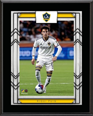 Riqui Puig LA Galaxy 10.5'' x 13'' Sublimated Player Plaque