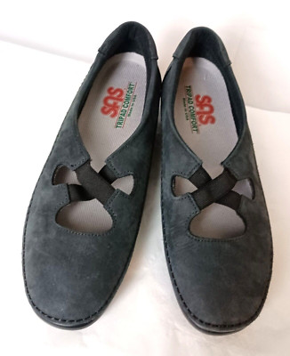 SAS Crissy Slip On Moccasin removeable coolstep footbed size 9 N Retail $195