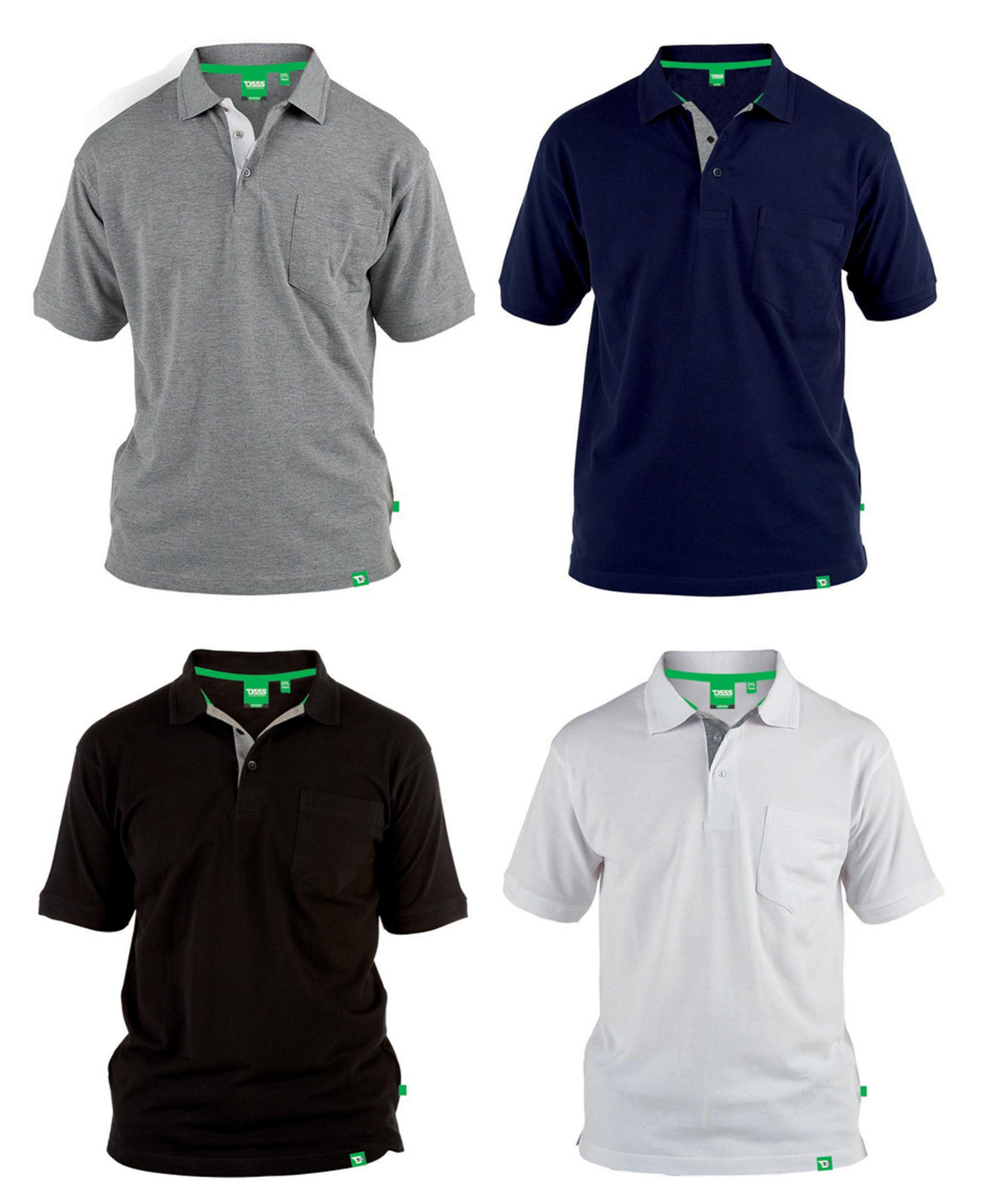 mens pure cotton polo shirts
