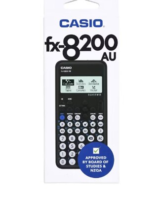 Casio fx-8200AU Scientific Calculator Black  High Quality