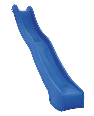 Wellenrutsche der neusten Generation, Wasserrutsche, Anbaurutsche 300cm blau TÜV