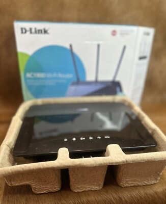 New Sealed D-Link Wireless AC1900 Dual Band Gigabit Cloud Router, DIR-880L