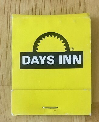 VINTAGE DAYS INN MATCHBOOK￼ Unstuck, Full