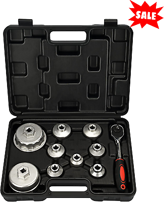 Oil Filter Wrench Sockets Set Removal Tool Kit Bmw Mercedes Toyota