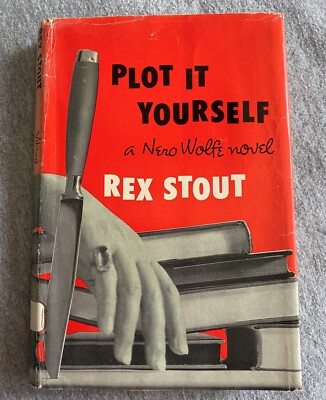 1959 Rex Stout Plot It Yourself HCDJ Viking Press $2.95 1959 on Title Page