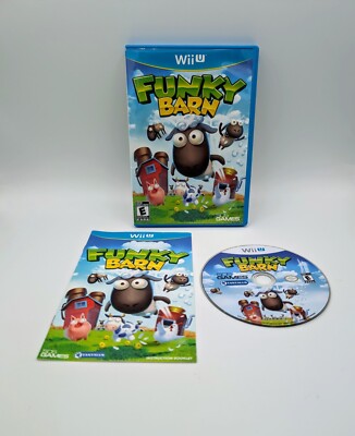 Funky Barn (Nintendo Wii U, 2012) CIB Complete 