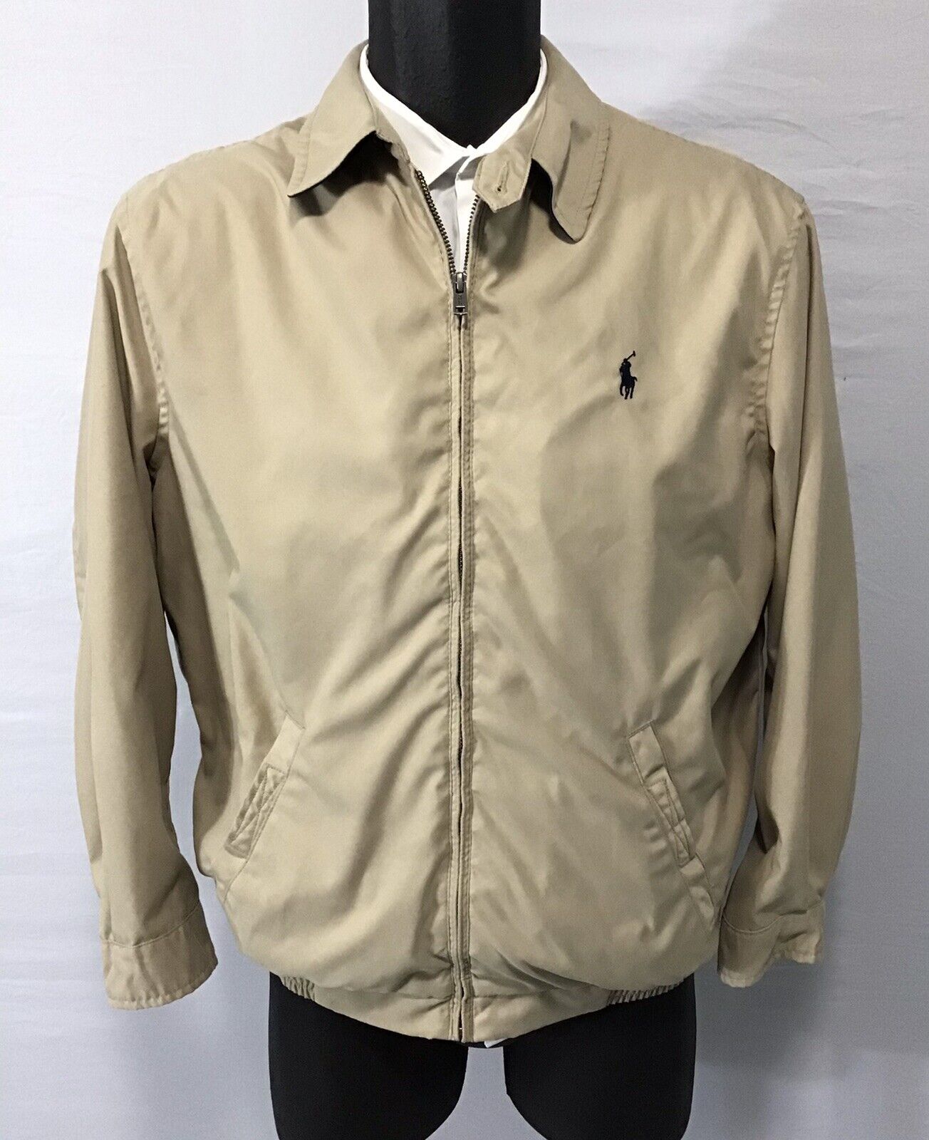 【2024秋冬新作】 Golf Mens Polo Lauren Ralph Bi-Swing Windbreaker Beige メンズウェア