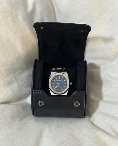 AP Audemars Piguet Watch Case Travel Pouch Box Leather AD VIP Gift
