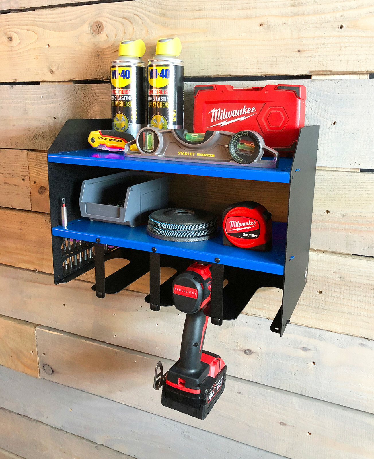 MegaMaxx Power Tool Storage Unit Wall Mountable & Garage