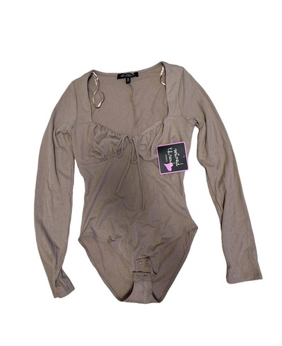 トップス Mo-Mi  3322 M MIXED THREADS Los Angeles Women's Scoop Neck Long Sleeve