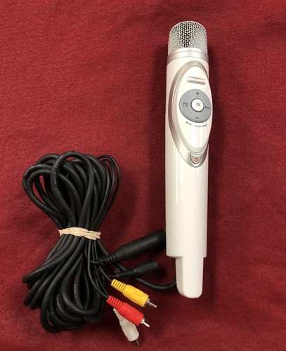 MICROPHONE  LEADSINGER - MUSIC VIDEO KARAOKE WITH CORDS