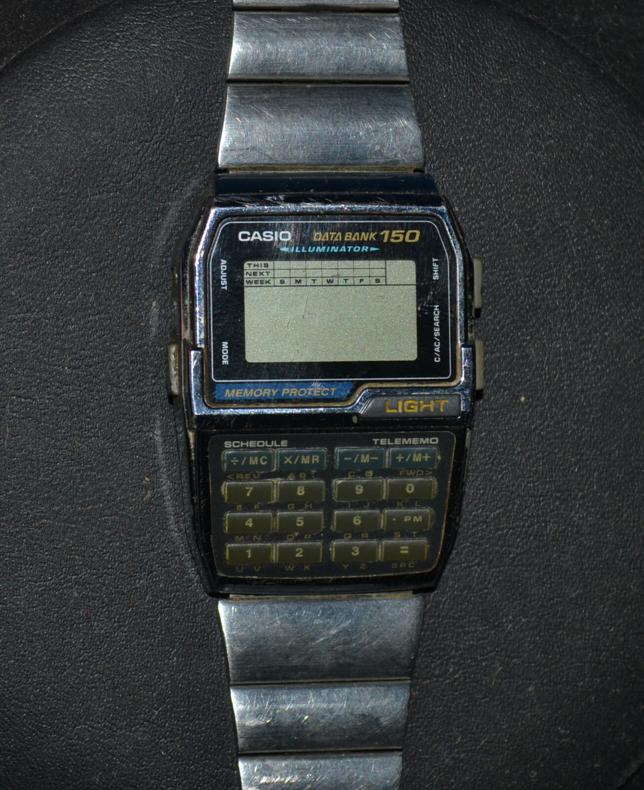 MEN VINTAGE DIGITAL CALCULATOR WATCH CASIO DATA BANK 150 DBC MEN VINTAGE DIGITAL CALCULATOR WATCH CASIO DATA BANK 150 DBC
