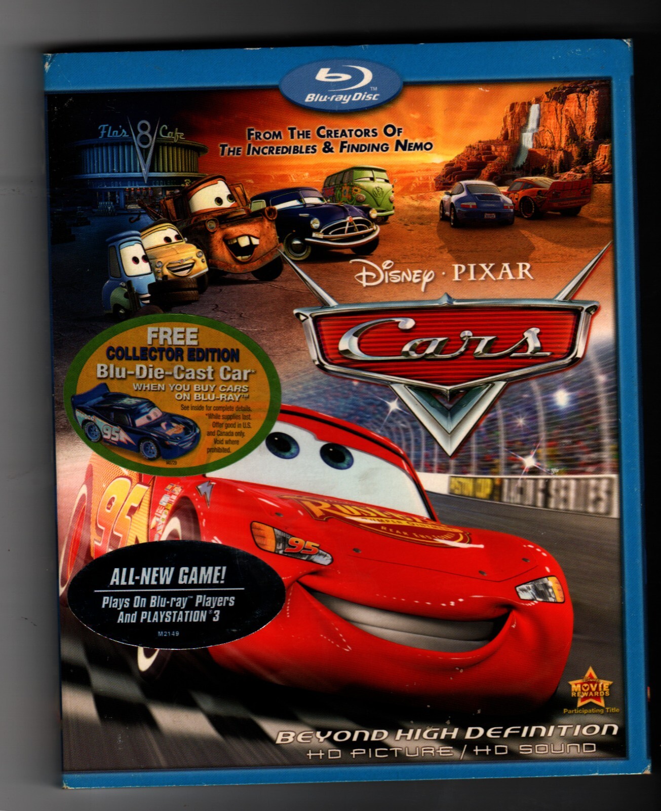 【激レア】7インチポータブルDVDプレーヤー cars DISNEY・PIXAR Disney Cars Pixar Lightning McQueen 7