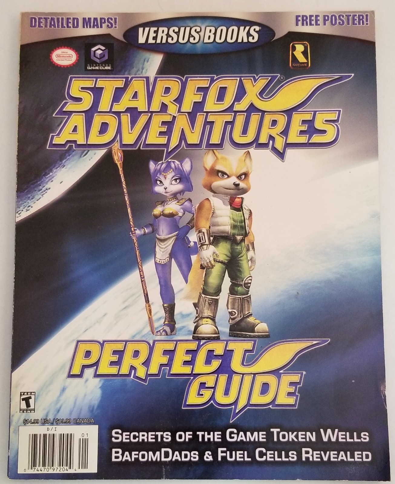 Lot of 3 Game Guides ~Super Mario Galaxy~Phantom Hourglass~Starfox Adventures~