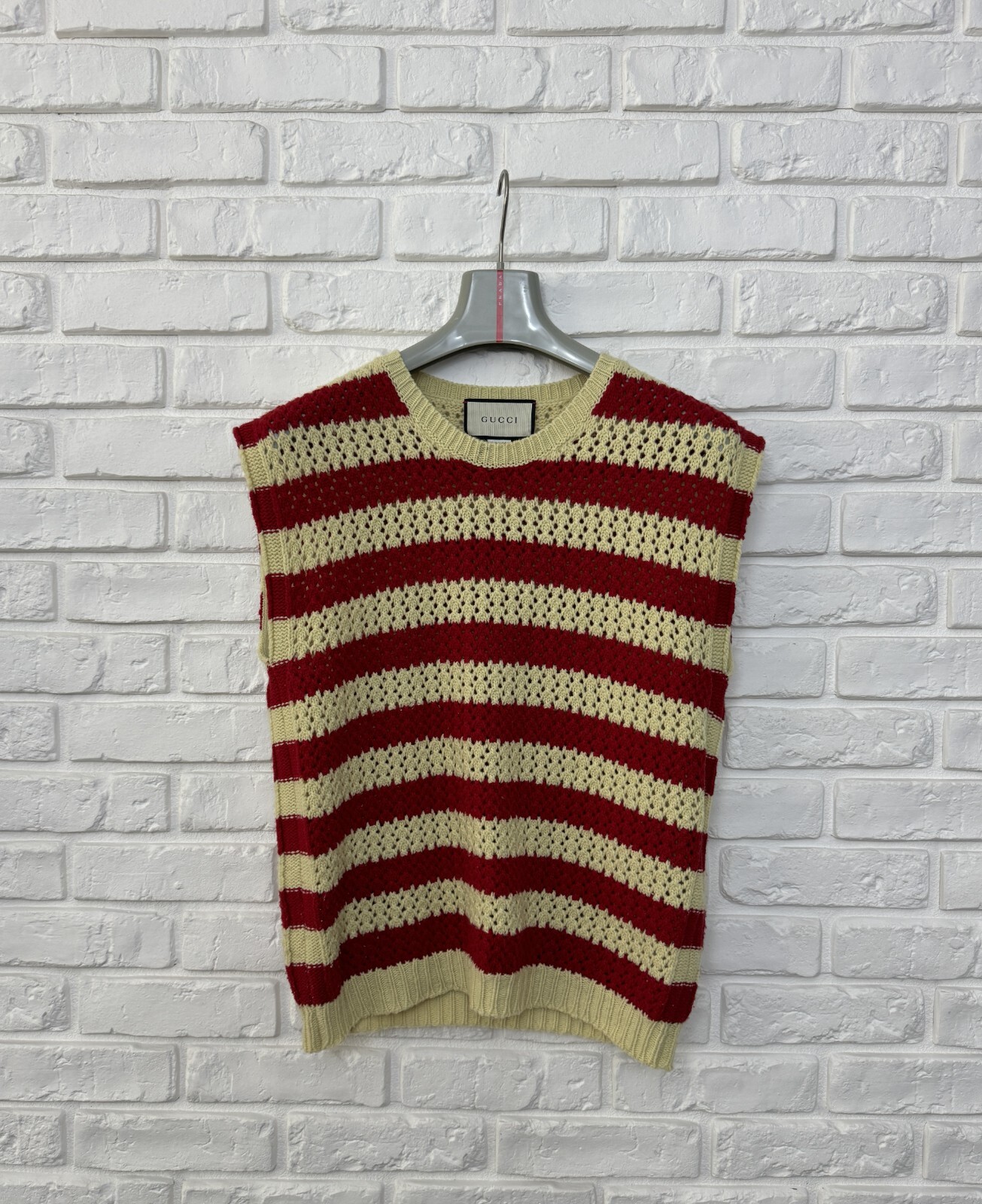OLD GUCCI 70〜80s knit vest 48サイズ OLD GUCCI 70〜80s knit vest 48サイズ - メルカリ