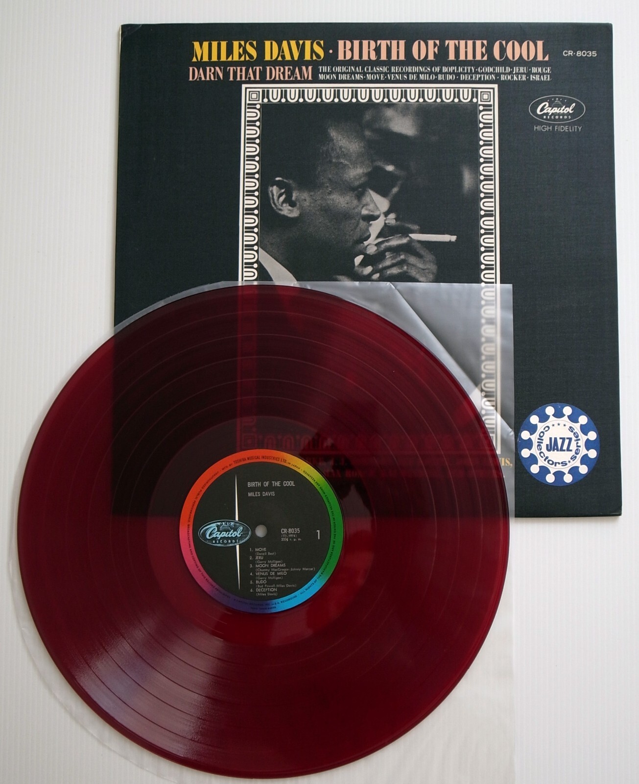 Miles Davis – Birth Of The Cool JAPAN Red vinyl LP NM CR Miles Davis – Birth Of The Cool JAPAN Red vinyl LP NM CR