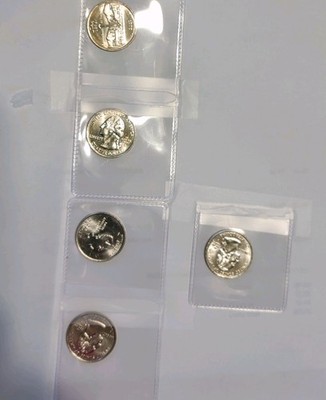 【新品未使用】2007年発行 ワイオミング州Quarter 1 バンク•ロール 2007 Wyoming State Quarter US Mint P & D Roll Set - Old