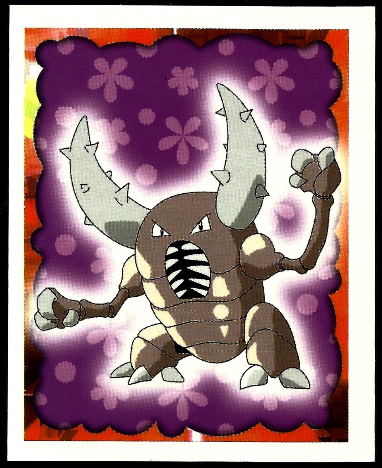 POKEMON SERIES 1, MERLIN TOPPS STICKER # 127, PINSIR, YEAR