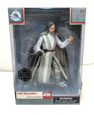 Disney Store Star Wars LUKE SKYWALKER The Last Jedi Die Cast Elite Series