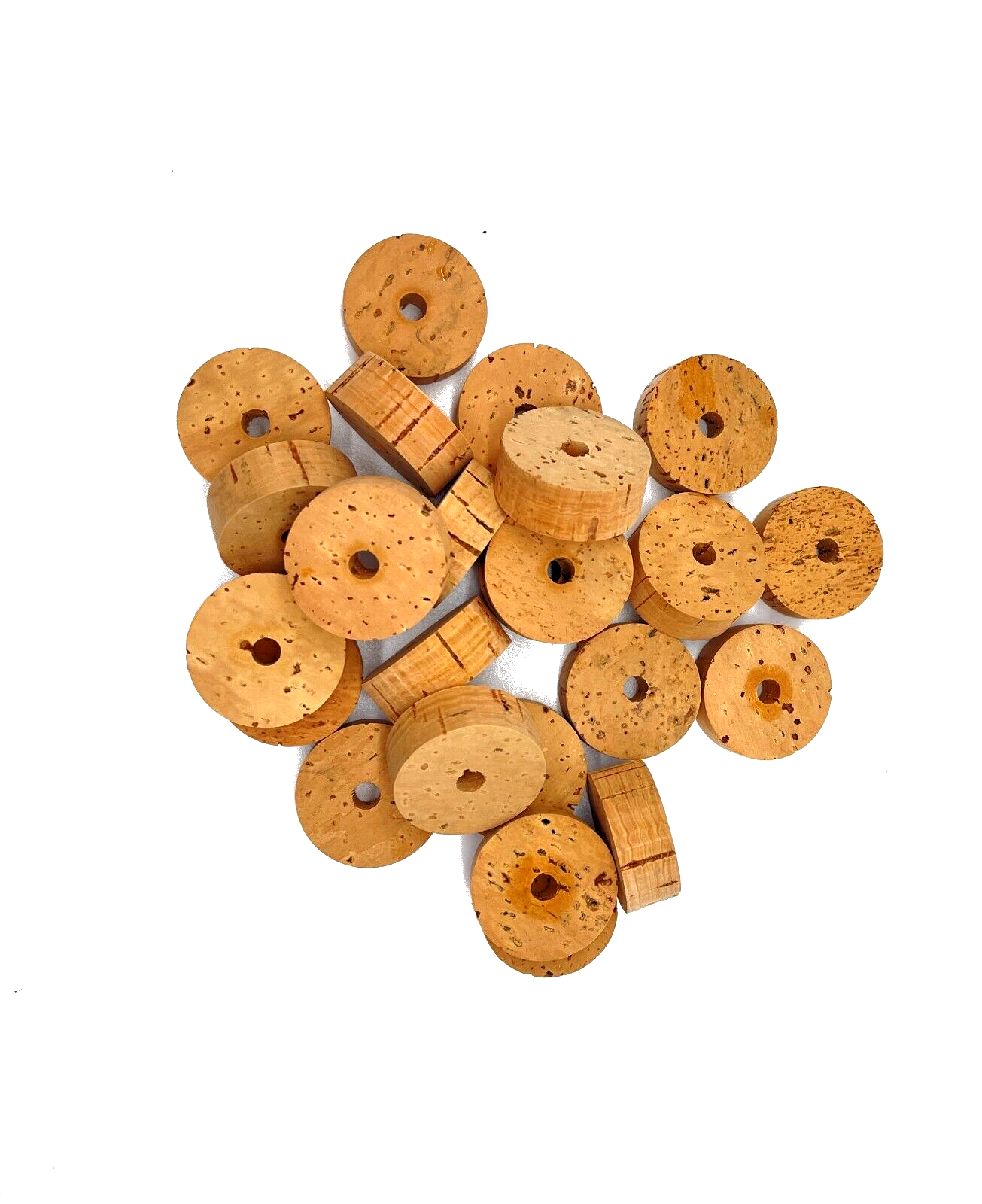 Cork Rings for Rod Building, Natural Top Flor, Flor, Extra, A and B