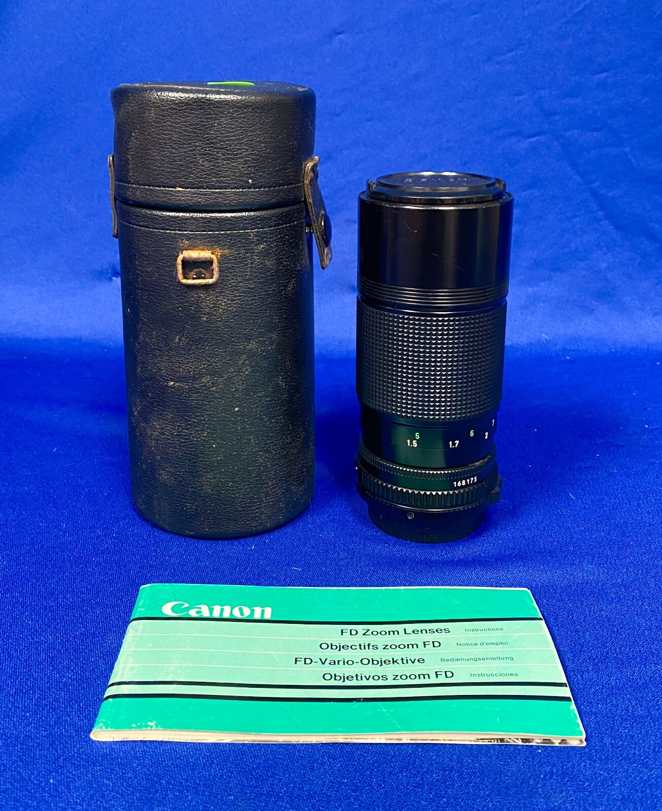 Canon Zoom Lens FD 70-150mm f:45 Japan w/ Case! 20 | eBay