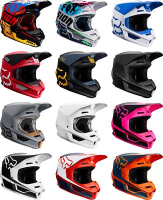 fox v1 mx helmet