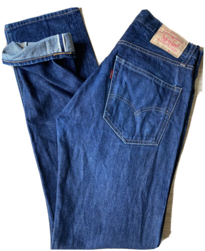 Levis 505 0217 BIG E Vintage 1967 LVC re Issue Jeans Selvedge Redline  INDIGO vgc