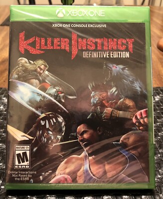 Killer Instinct: Definitive Edition Xbox One NTSC Brand New Factory Sealed