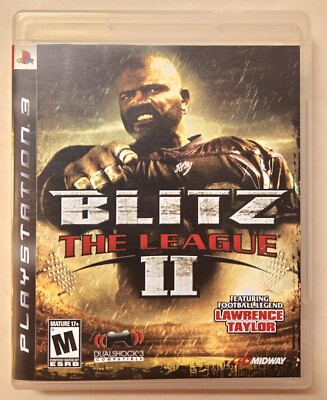 Blitz: The League II 2  PlayStation 3 2008 PS3 READ Description Disc Error NFL 
