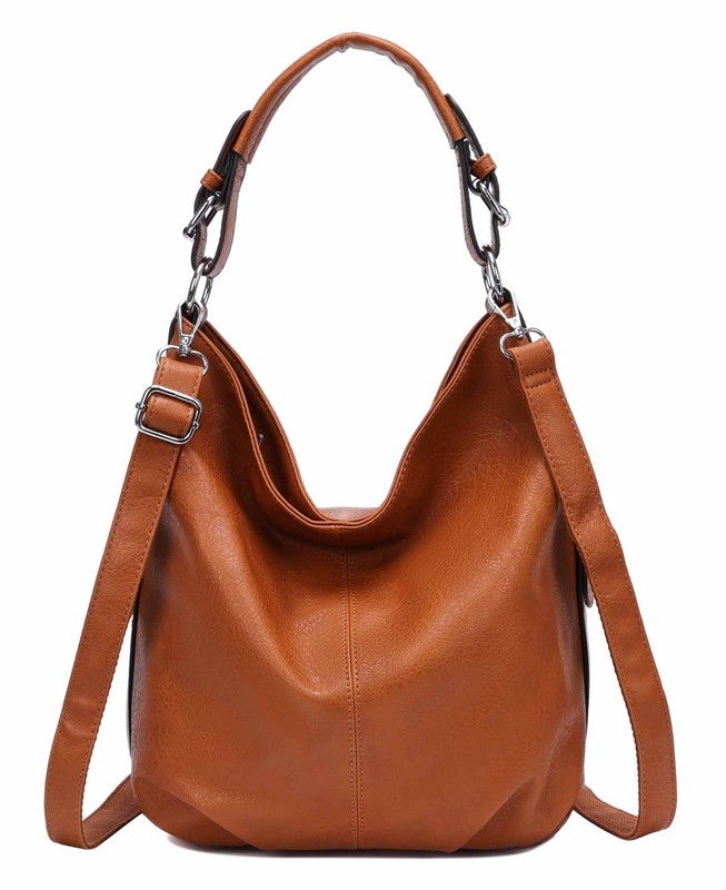 Damen Shopper Handtasche Hobo-Bag Xl Schultertasche UmhÃ¤Ngetasche Leder Optik