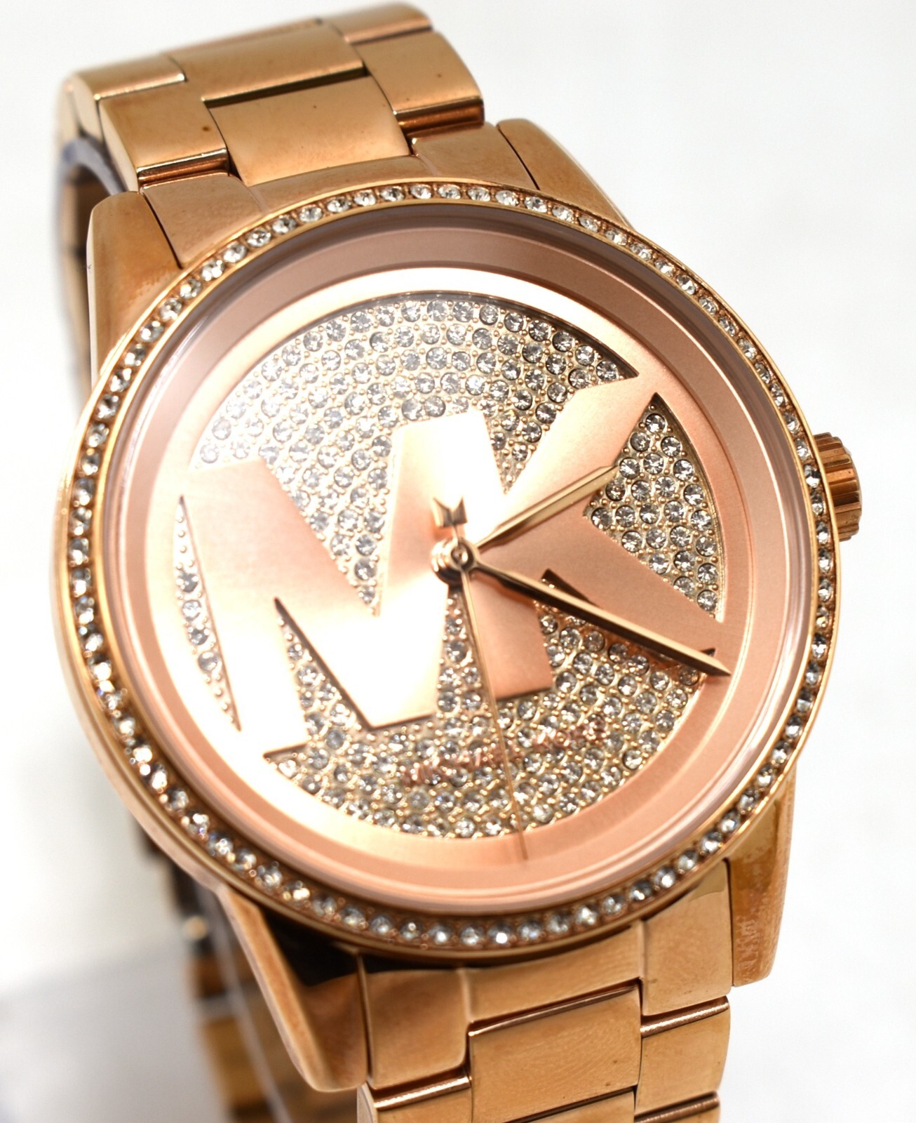MICHAEL KORS レディースウォッチ ローズゴールド Oversized Maren Rose Gold-Tone Watch | Michael Kors [US]