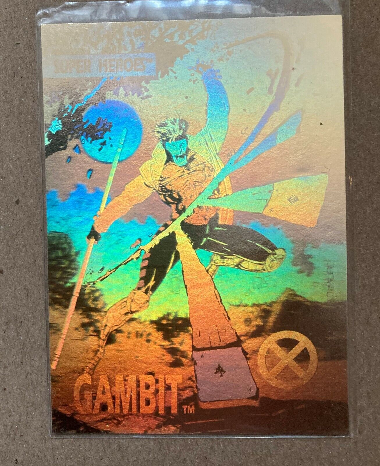 Gambit 1992 Impel X-Men Gold Hologram XH-3 Mint | eBay Gambit 1992 Impel X-Men Gold Hologram XH-3 Mint | eBay