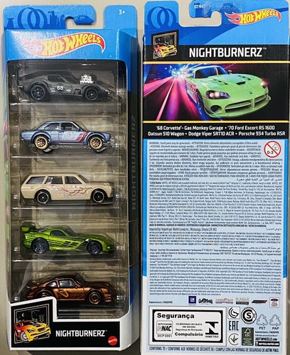 5台set❗️ HOTWHEELS 　 58VOLKSWAGEN PANELBUS 55 Chevy Panel #58 🔥 1:64 Series 5 HW Sunset Cruise NFT