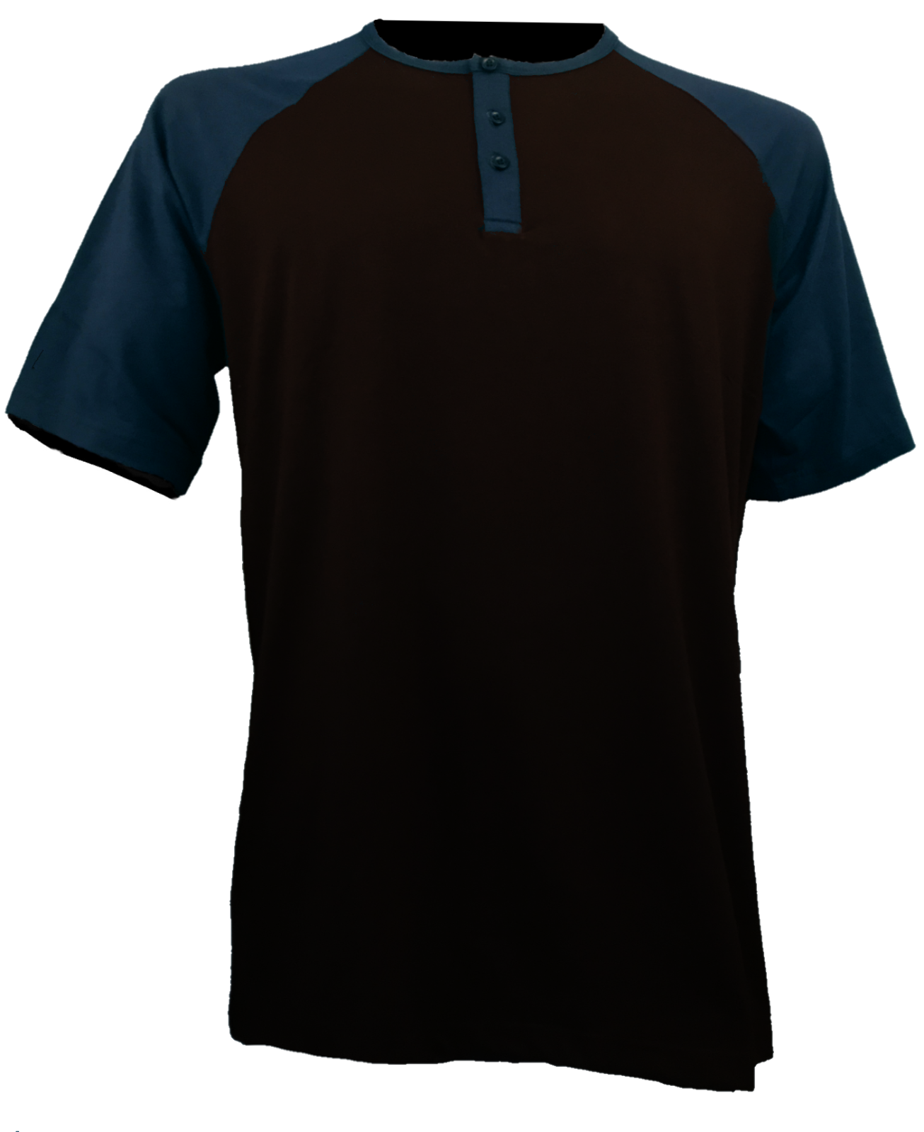 Styllion Big and Tall  - Men's Raglan Henley Baseball Shirts - Heavy Weight RHSS