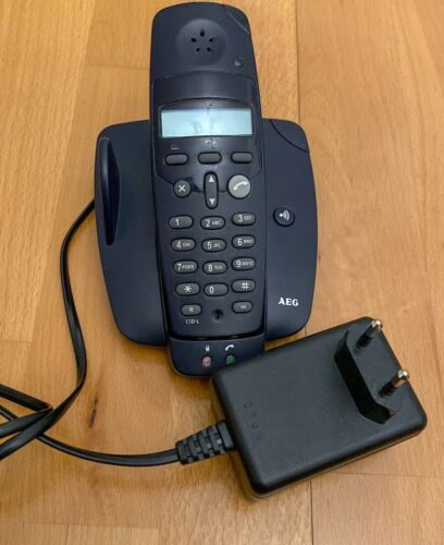 AEG Telefon CID-L Schnurlos mit Ladestation / Festnetztelefon