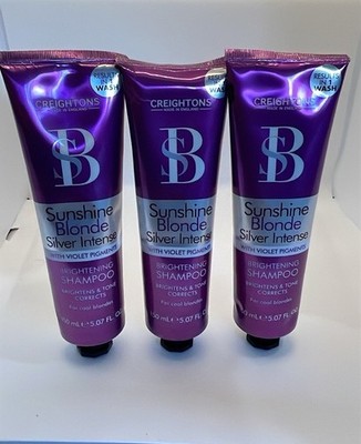 Creightons Sunshine Blonde Silver Intense Brightening Shampoo Violet 150 ml...