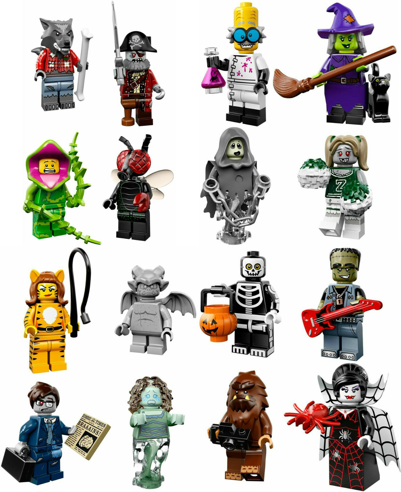 LEGO 71010 NEW Factory Sealed Complete Set Minifigures
