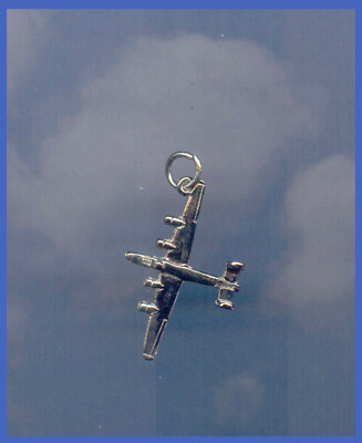 B-24 Bomber Charm Aircraft Airplane Plane 99's Aviatrix Made in the USA