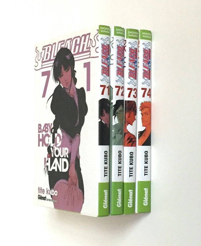 Bleach 71 74 French Edition By Tite Kubo Glenat Manga 4 Book Set Ebay