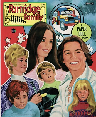 VNTG 1960S PARTRIDGE FAM PAPER DOLL RARE UNCT LASR REPRODUCTION FRE S&H NO.1 SLR