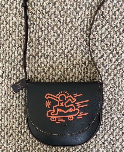 COACH xキースへリング 　スマホ ショルダーバッグ 中古・古着通販】COACH (コーチ) Keith Haring (キースヘリング