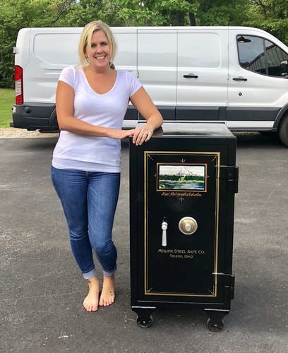 Fantastic Restored 1900’s Antique Meilink Toledo Ohio Safe Like Mosler Halls