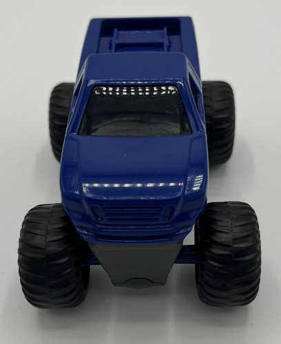 McDonald's Happy Meal 2015 Feld Motor Sports Blue Plastic Monster Pickup Truck