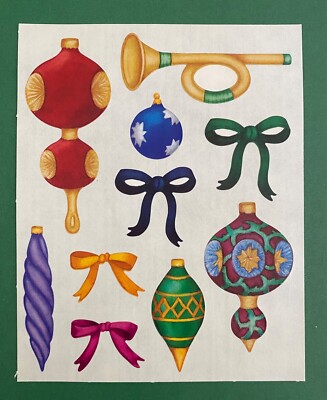Creative Memories Holiday Christmas Winter Block Stickers  YOU CHOOSE Free Ship!