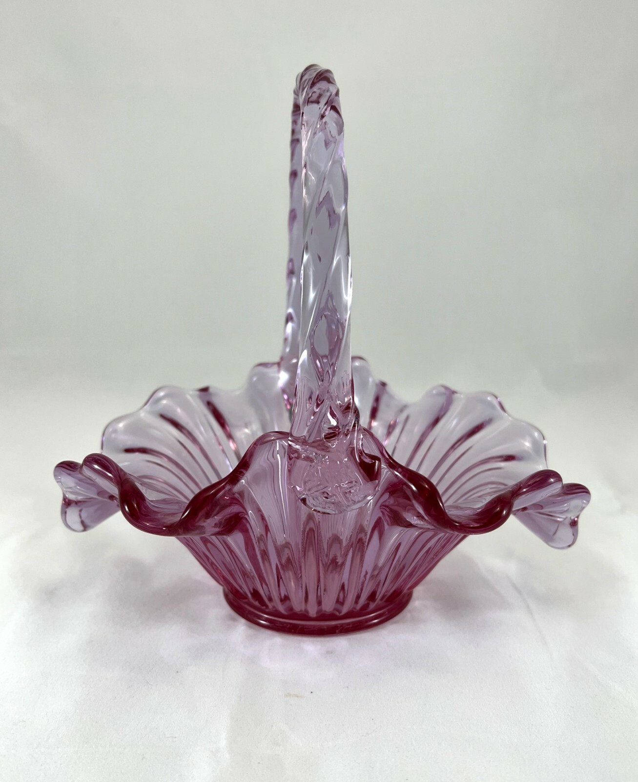 希少！フェントン ピンク色クレストバスケット アンティークfenton アメリカ $_57.JPG?set_id=8800005007