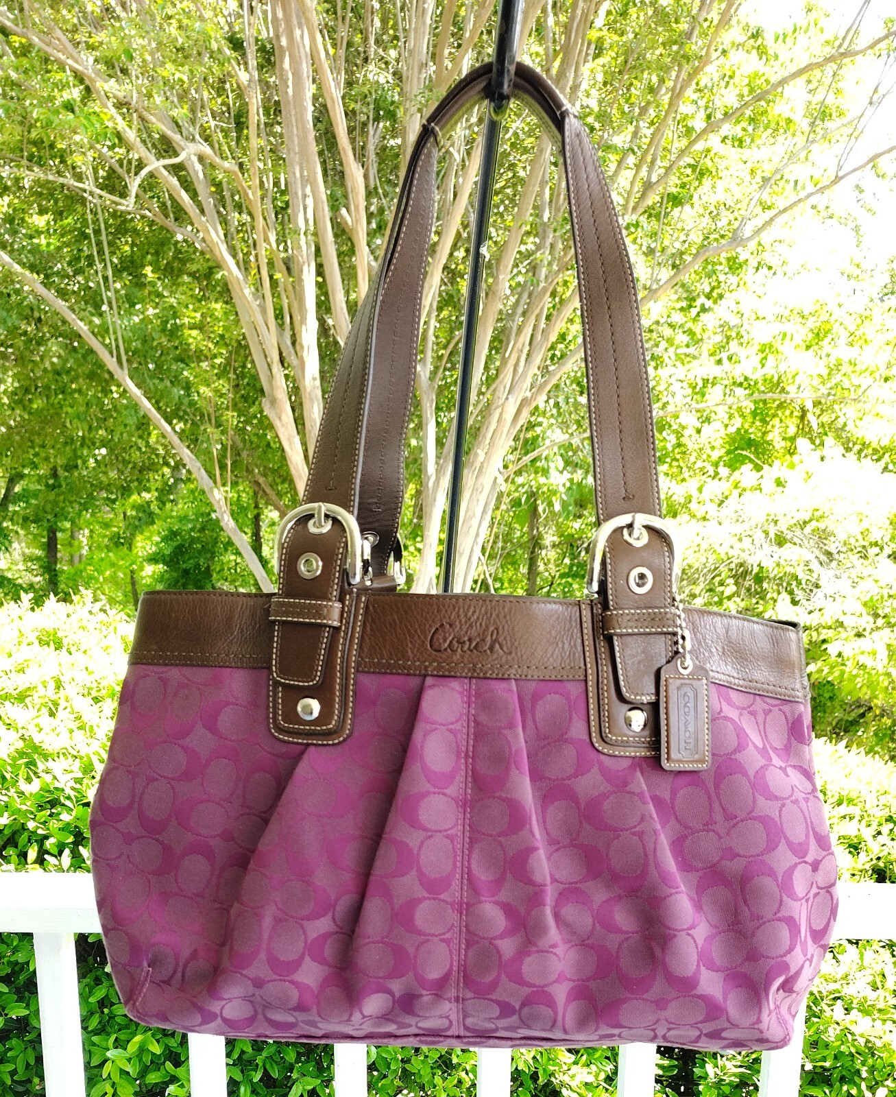 バッグ Coach Signature Soho Stone Bag Purple Coach Signature Soho Stone Bag Purple NNNk99 | eBay